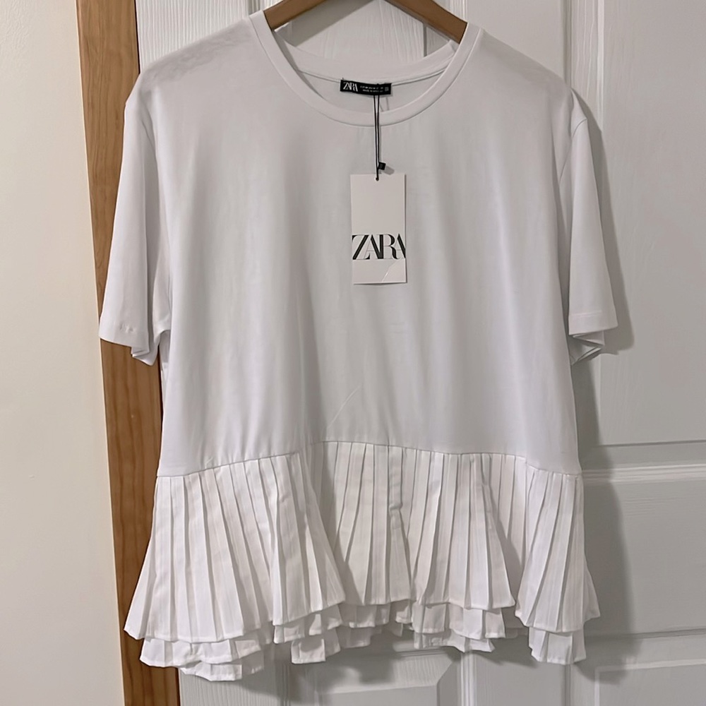 Pleated T-Shirt